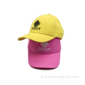 Cappellino da baseball al 100% ricamato in cotone